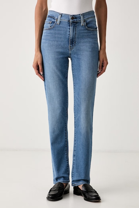 Levi's slim fit traperice za žene 722 HIGH RISE SLIM plave 008MC