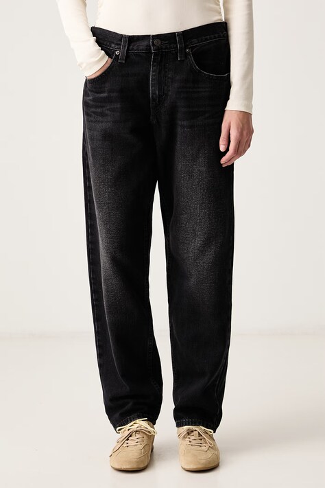Levi's Blugi loose pentru femei LOOSE TAPER H226 negri 0083N