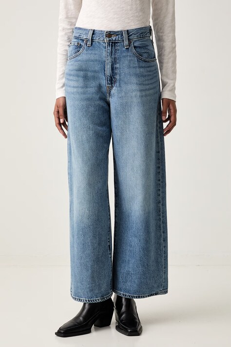 Levi's Τζιν wide leg γυναικεία CINCH WIDE LEG μπλε 0073B