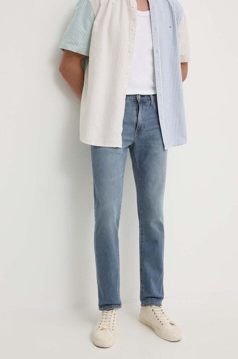 Levi's jeansi barbati, culoarea albastru marin