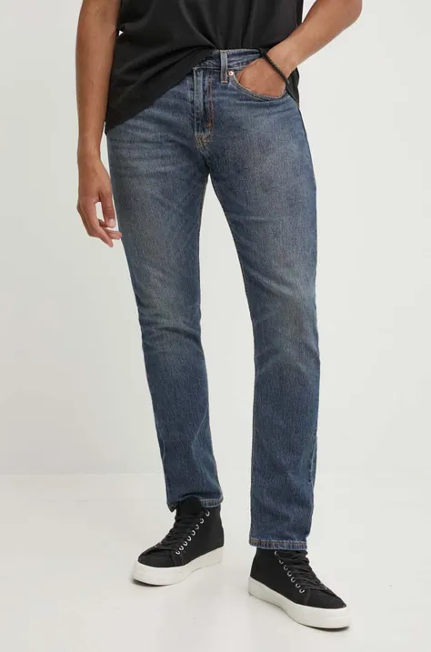 Levi's jeansi barbati, culoarea albastru marin
