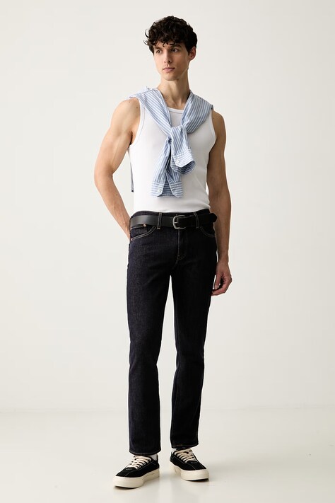 Levi's jeansy slim fit męskie 511™ SLIM niebieskie 04511