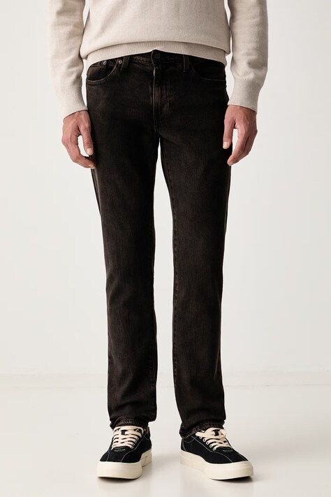 Levi's jeansy slim fit męskie 511™ SLIM brązowe 04511