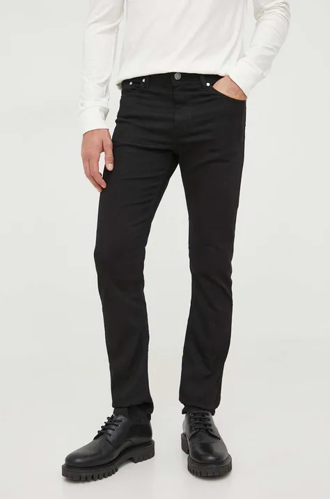 Τζιν παντελονι Karl Lagerfeld χρώμα: μαύρο