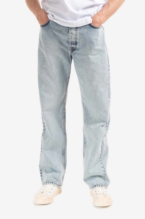 Wood Wood cotton jeans Al Rigid Denim Straight Fit