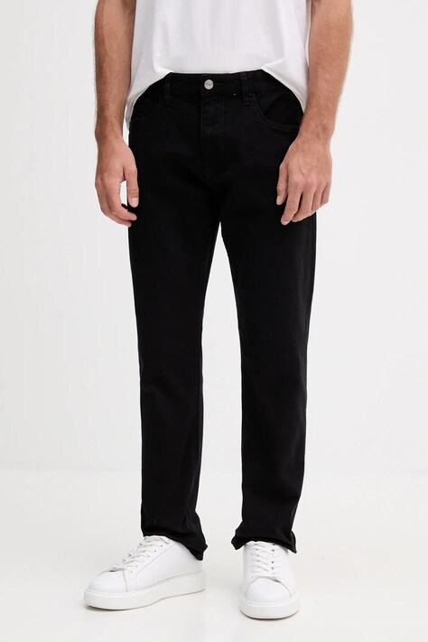 Armani Exchange jeansy męskie kolor czarny XM000049 AF14267