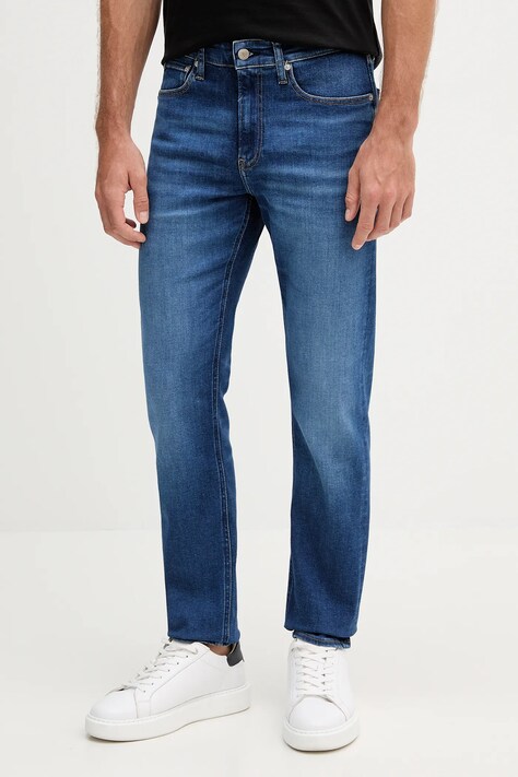 Calvin Klein Jeans jeansy męskie kolor granatowy J30J323691