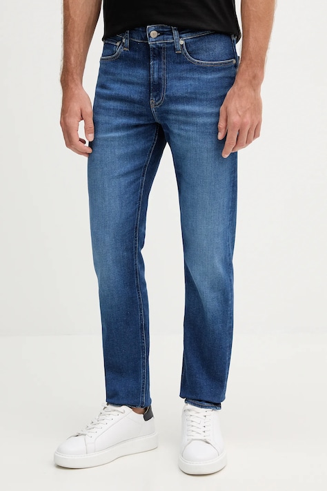 Kavbojke Calvin Klein Jeans mornarsko modra barva, J30J323691