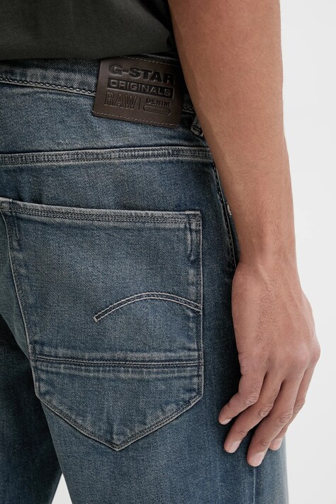 Джинси G-Star Morry FWD Regular Tapered — AA00-SJM0HW, блакитний — фото 4