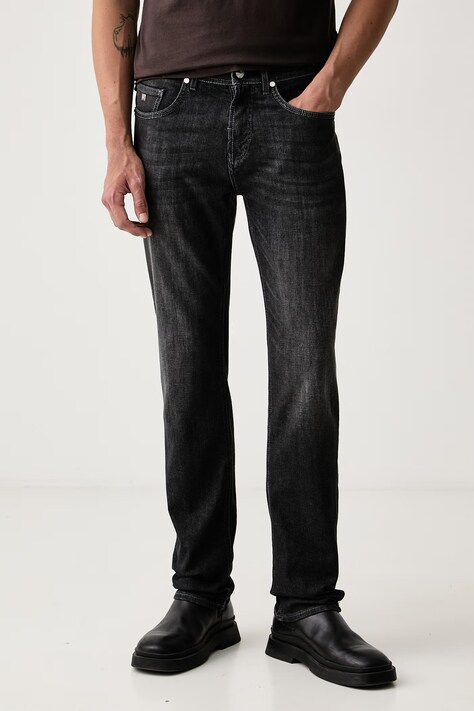 Karl Lagerfeld jeansy regular męskie KL-JACK czarne 500843.265501