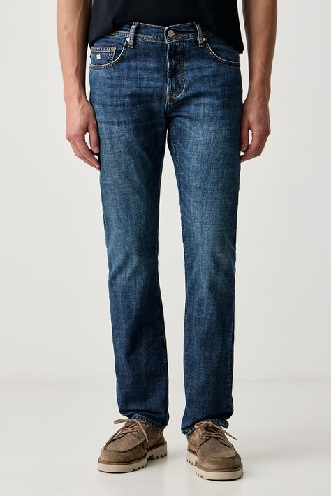 Karl Lagerfeld Jeansy bootcut męskie KL-JACK granatowe 500879.265501