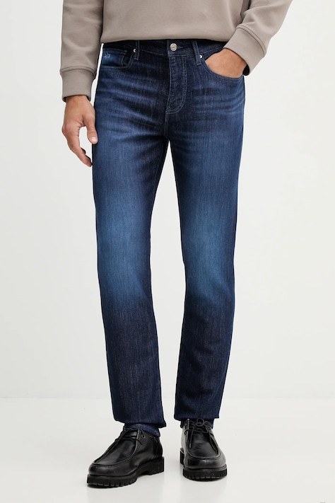 Armani Exchange jeansy męskie kolor granatowy XM000070 AF14368