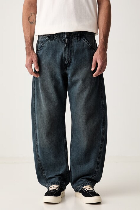 Levi's barrel Ανδρικά BAGGY BARREL μπλε 0057O