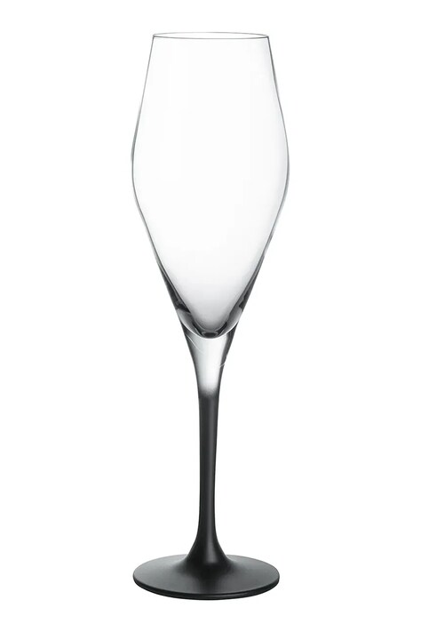 Набір келихів для шампанського Villeroy & Boch Manufacture Rock 260 ml 4-pack колір прозорий