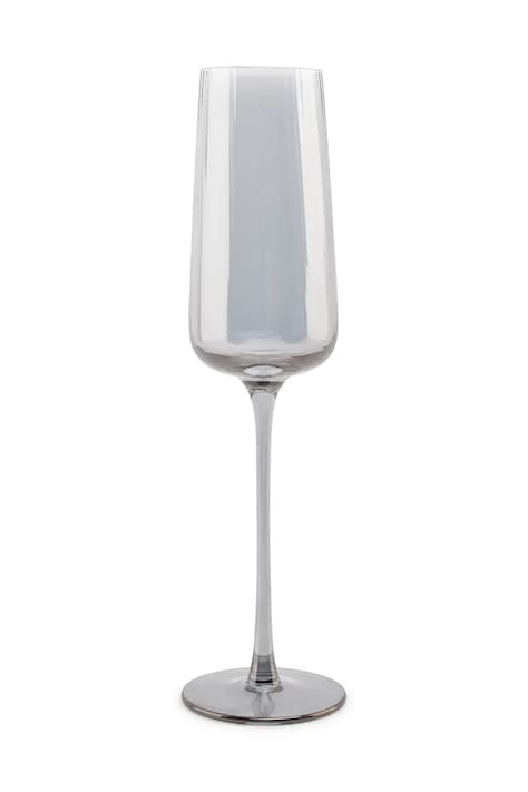 Sada sklenic na šampaňské S|P Collection Ray 240 ml 4-pack černá barva