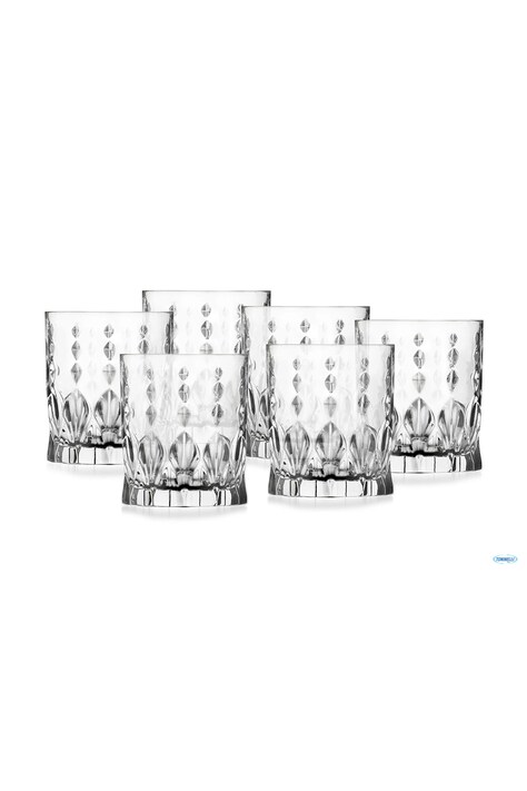 Набор стаканов для виски Affek Design Marylin 340 ml 6 шт цвет прозрачный