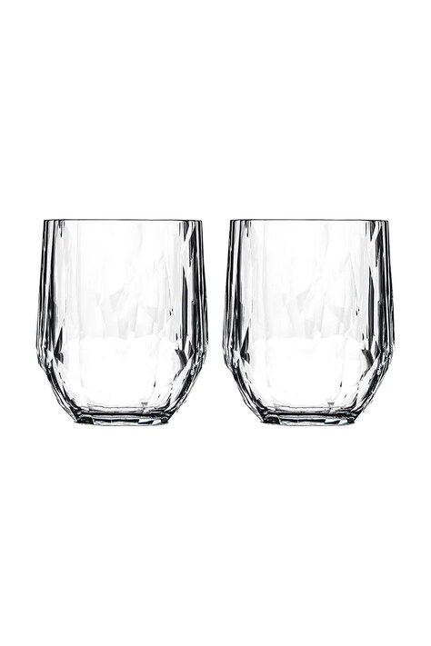 Koziol un set de pahare 200 ml 2-pack culoarea transparent