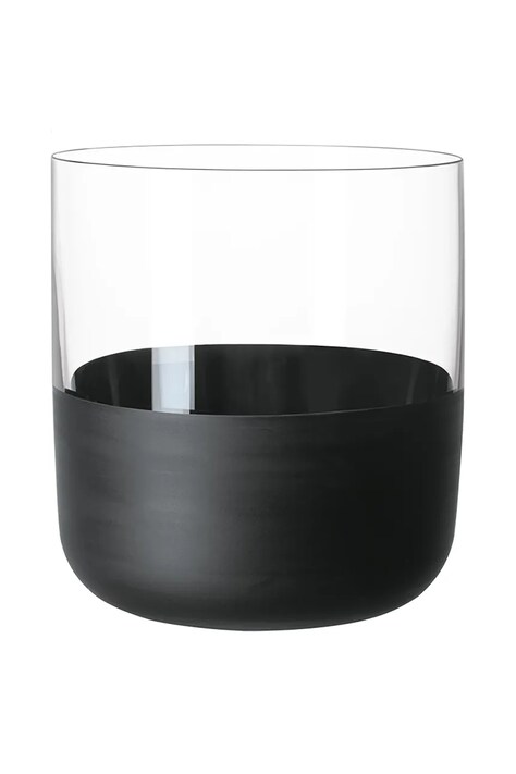 Villeroy & Boch sticlă 4-pack culoarea negru