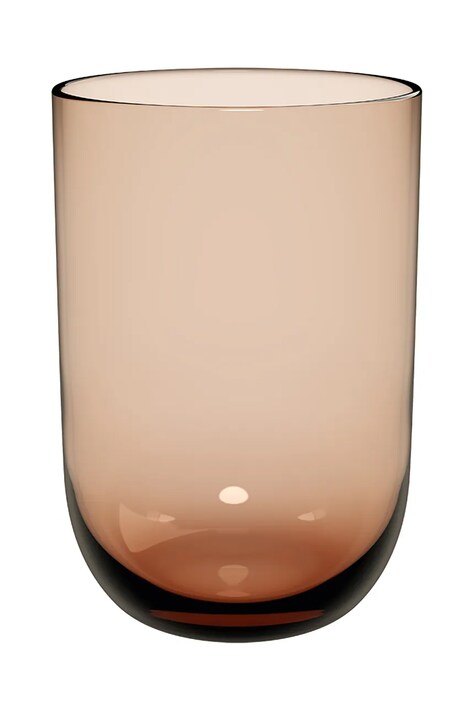 Sklenka Villeroy & Boch 2-pack hnědá barva