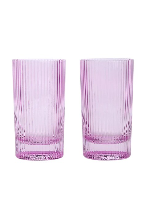 Here's How set de pahare pentru băuturi Stella 355 ml 2-pack culoarea roz