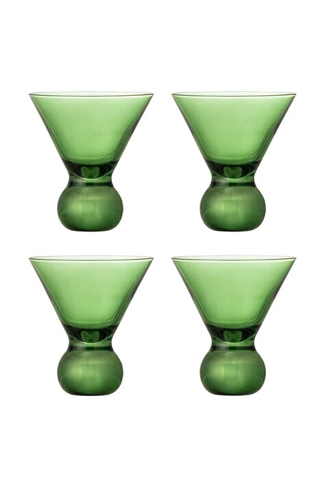 Bloomingville zestaw kieliszków do kaktajli Corliss 165 ml 4-pack kolor transparentny