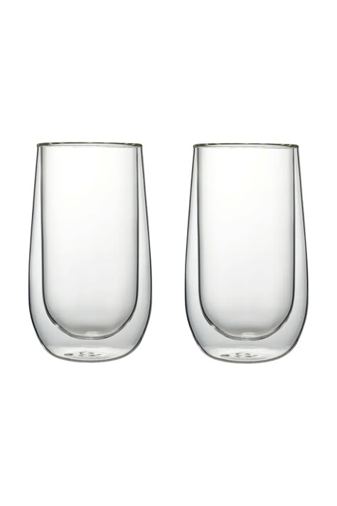home & lifestyle zestaw szklanek Peter 300 ml 2-pack kolor transparentny
