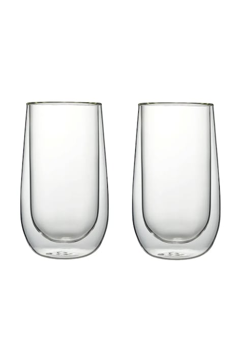 home & lifestyle zestaw szklanek Peter 300 ml 2-pack kolor transparentny