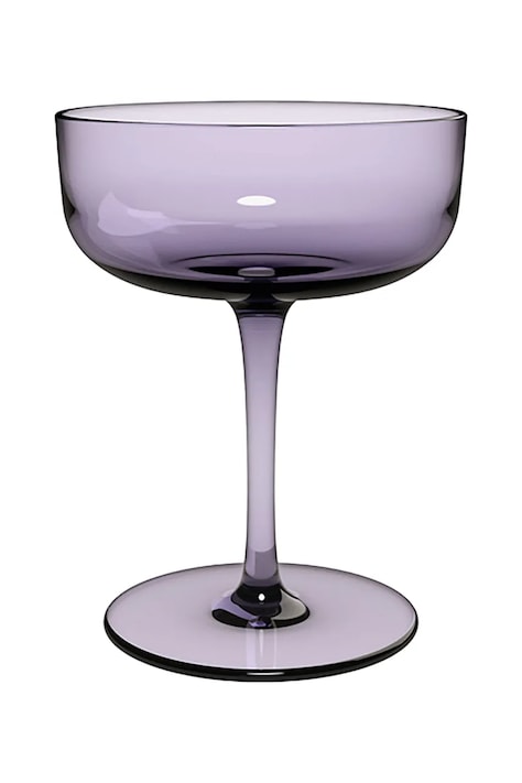 Набор бокалов для шампанского Villeroy & Boch Like Glass 100 ml цвет фиолетовый