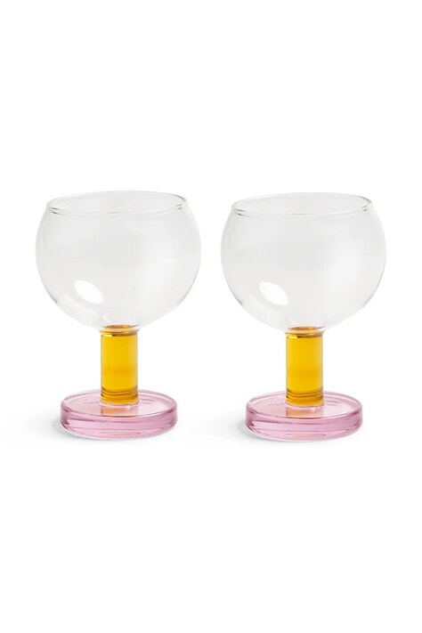 Σετ ποτηριών κρασιού &k amsterdam cantine 200 ml 2-pack χρώμα: πολύχρωμο