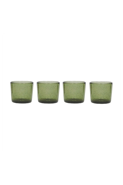 Набор стаканов OYOY Kuki 220 ml 4 шт цвет зелёный