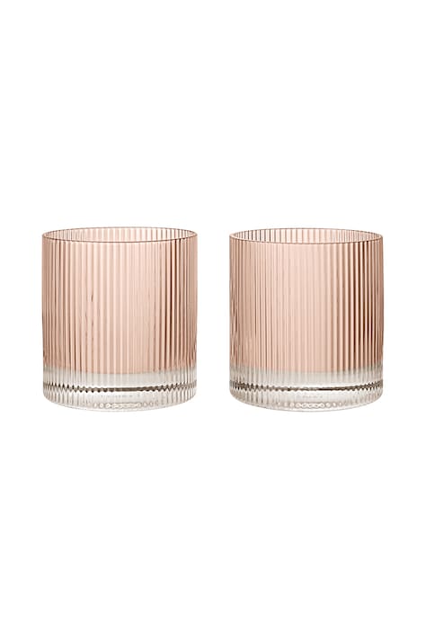 Ferm Living Sada pohárov zo skla Ripple 1104274226