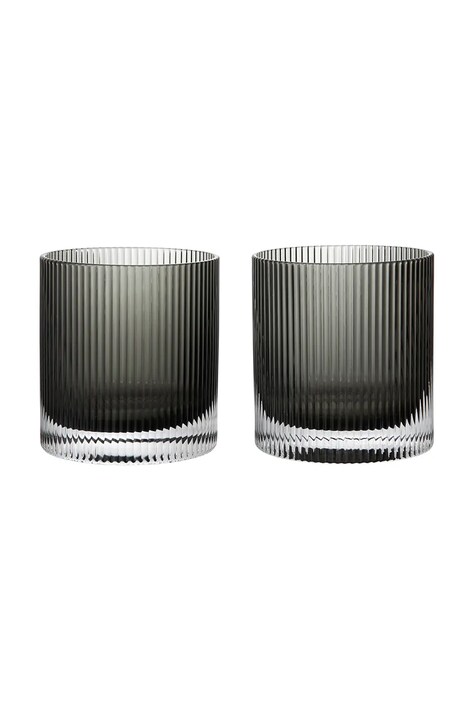 Ferm Living Zestaw szklanek ze szkła 1104270637