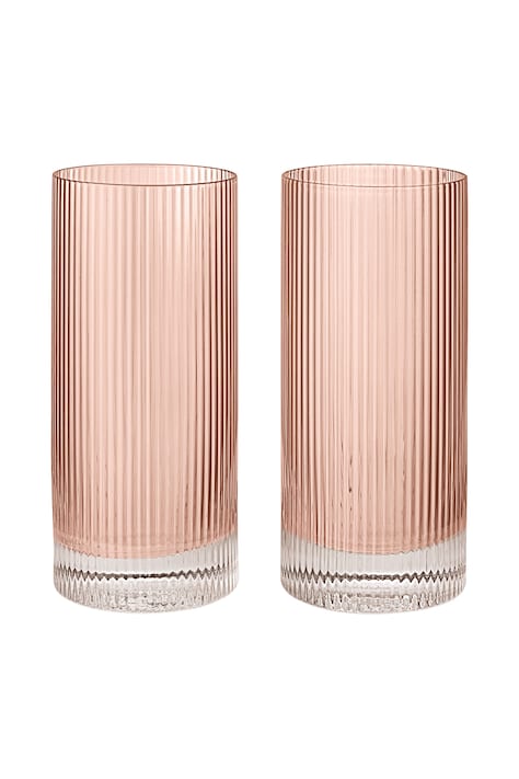 Ferm Living Sada pohárov zo skla Ripple 1104274227