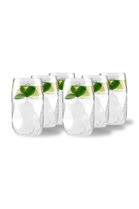 Vialli Design zestaw szklanek ze szkła borokrzemianowego 400 ml 32071