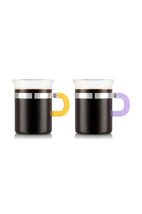 Bodum zestaw szklanek ze szkła borokrzemianowego MoMA Chambord 0,3 l 4942-876-38-MOMA