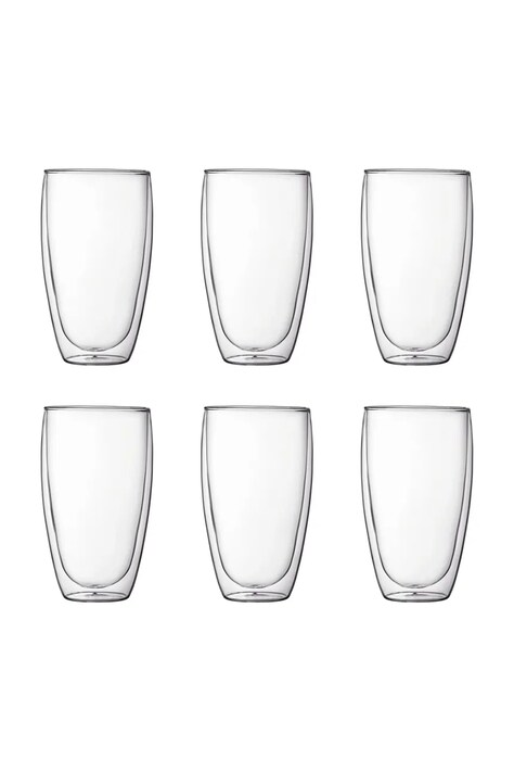 Bodum zestaw szklanek ze szkła borokrzemianowego Pavina 0,45 l 4560-10-12