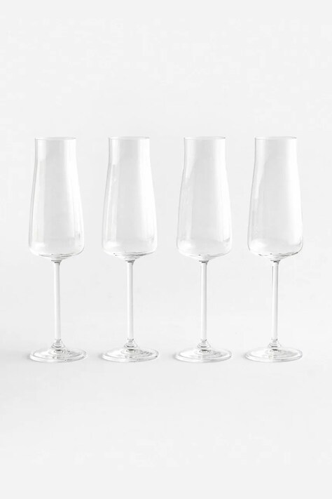 La Mania zestaw kieliszków do szampana ze szkła kryształowego 210 ml 5905549437483