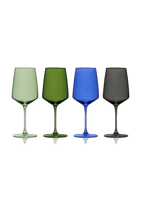 Viski zestaw kieliszków do wina ze szkła barwionego 650 ml V11264