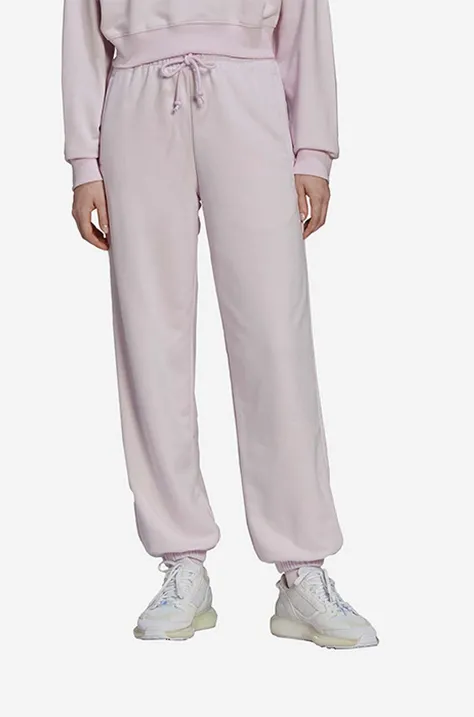 Спортен панталон adidas Originals в лилаво