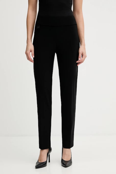 Joseph Ribkoff spodnie damskie kolor czarny dopasowane high waist 144092