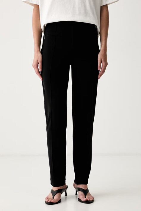 Joseph Ribkoff spodnie damskie czarne high waist 171094CO