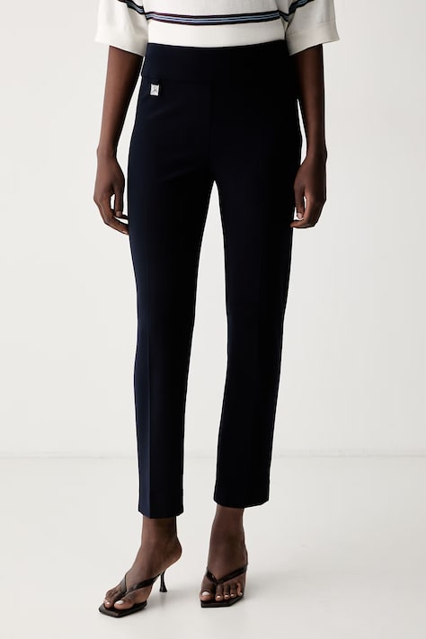 Joseph Ribkoff брюки slim fit для женщин тёмно-синие high waist 144092CO