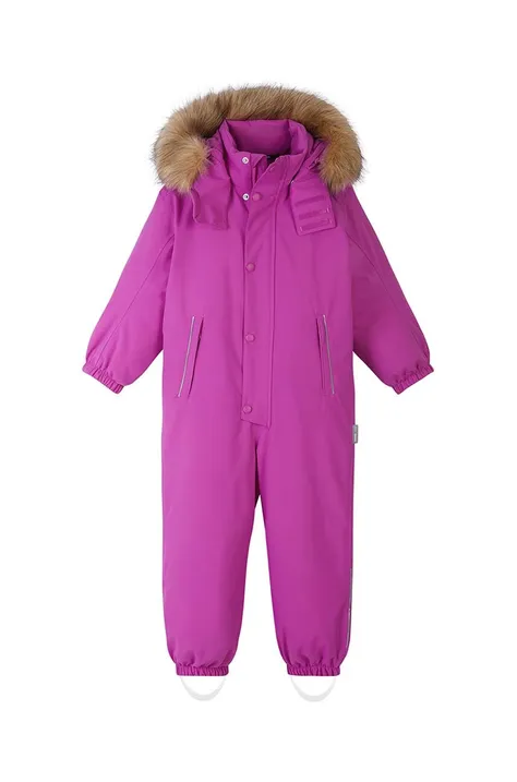 Дитячий зимовий комбінезон Reima Stavanger колір фіолетовий