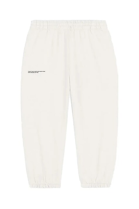 Kalhoty Pangaia KIDS' 365 MIDWEIGHT TRACK PANTS bílá barva, 10000280