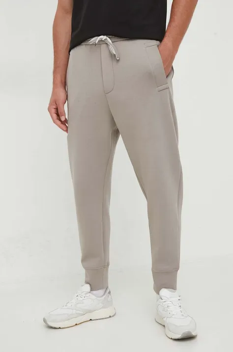 Панталон Emporio Armani в сиво с кройка тип jogger