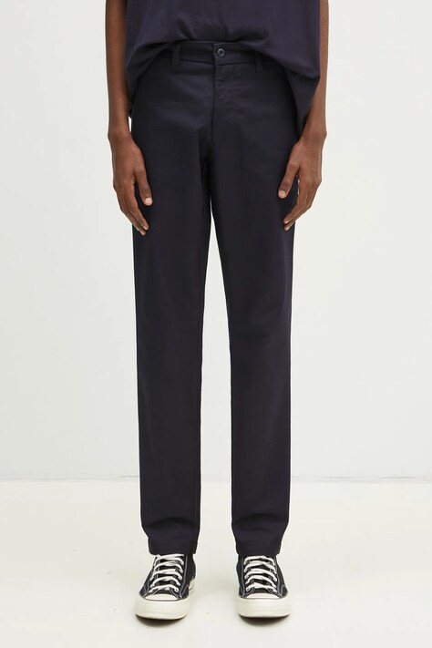 Штани Carhartt WIP чоловічі колір синій пряме I003367.-DARK.NAVY