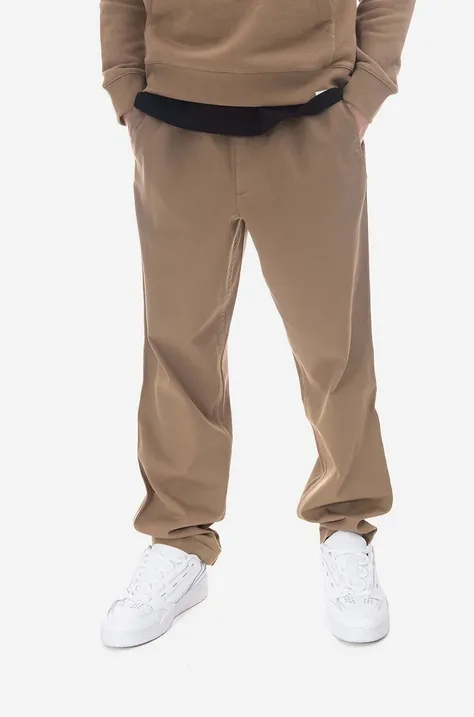 Панталон Norse Projects Ezra Relaxed Organic Stretch Twill Trouser в бежово със стандартна кройка N25.0369.0966