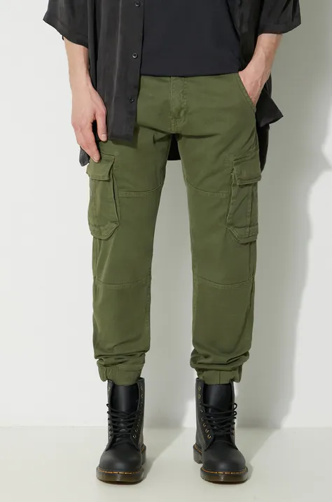 Панталон Alpha Industries Army Pant в зелено с кройка тип карго