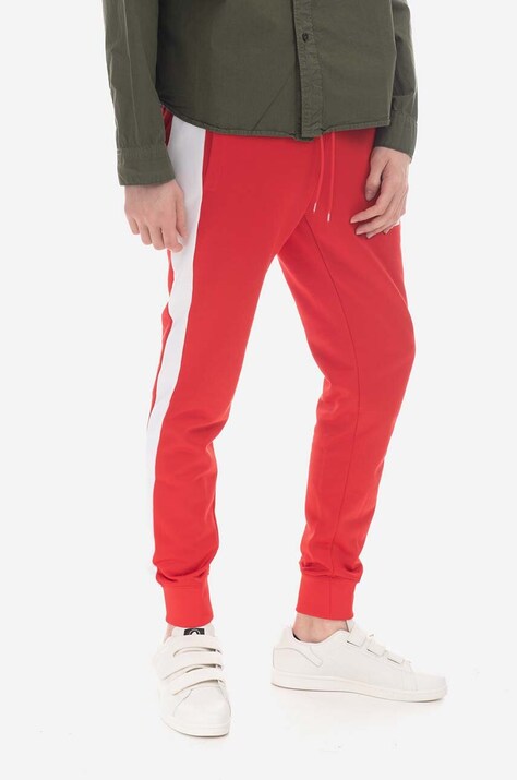 Спортивные штаны Puma цвет красный с аппликацией 530098.11-red