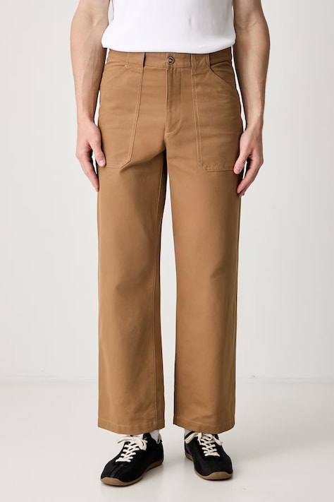 A.P.C. A.P.C. Pantalon Sydney H COGBJ-H08422 CARAMEL брюки из хлопка для мужчин коричневые regular waist